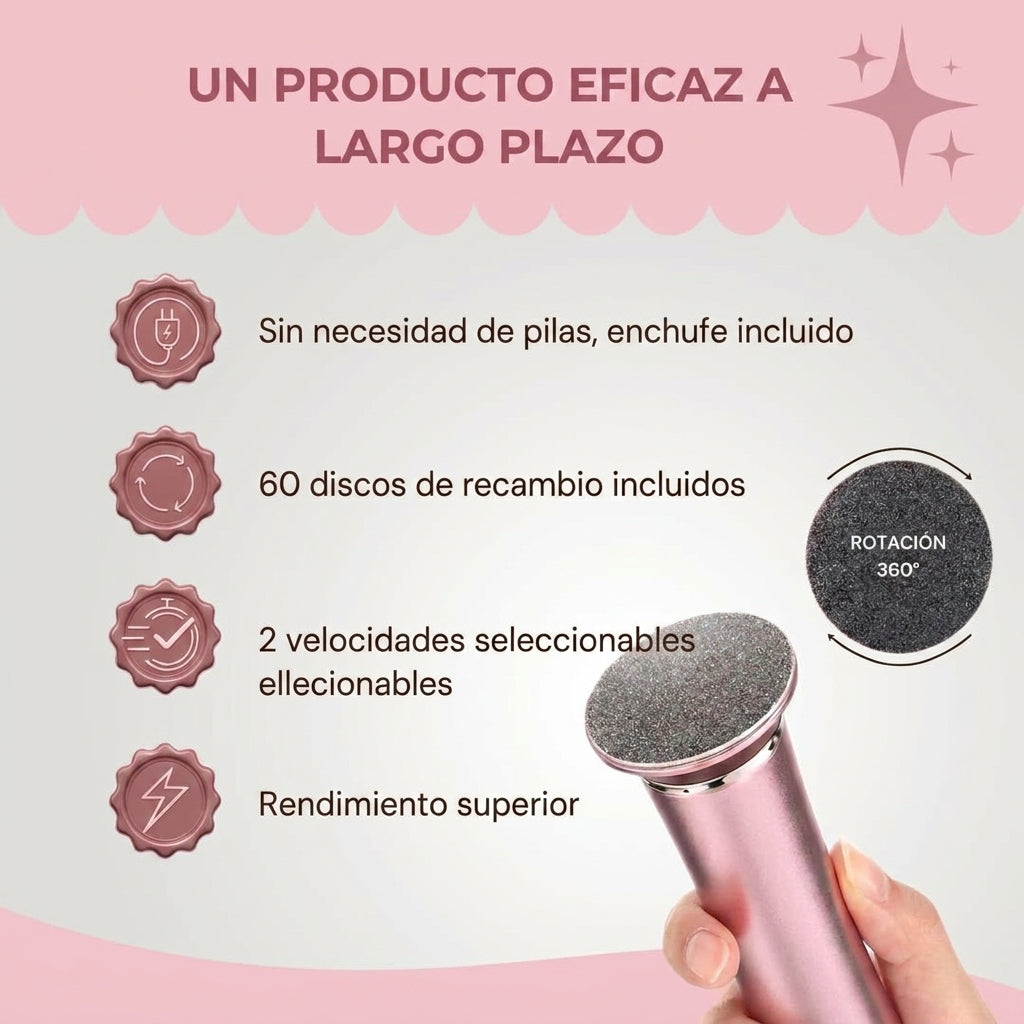 SUAVITA™ | CUIDADO ELÉCTRICO PARA TALONES SECOS