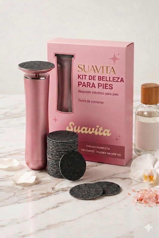 SUAVITA™ | CUIDADO ELÉCTRICO PARA TALONES SECOS
